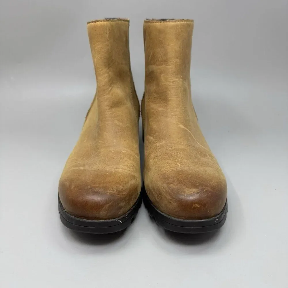 Sorel Women’s Emelie Ankle Boots Brown Camel Size 7  NL3312-224